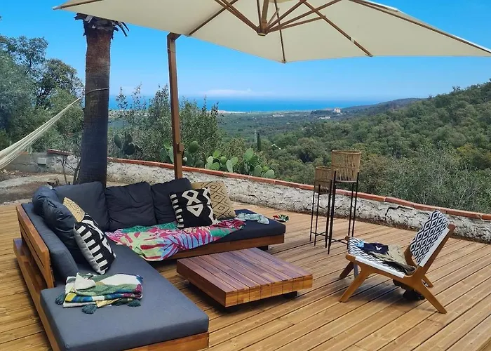 Mas Fauvette With Sea View Villa Argelès-sur-Mer